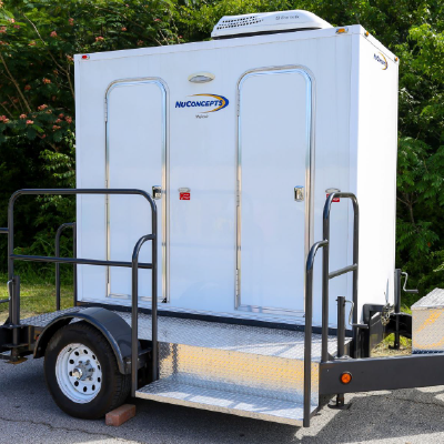 image of Majestic 2 Stall - Pit Stop Porta Potty Trailers Atlanta, GA