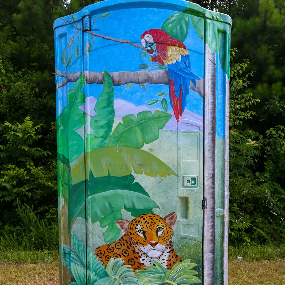 Painted Units - Portable Restroom Rentals from Pit Stop Sanitation